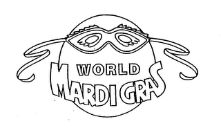 WORLD MARDI GRAS logo