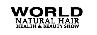 WORLD NATURAL HAIR HEALTH & BEAUTY SHOW logo