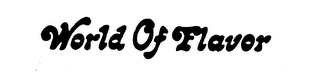 WORLD OF FLAVOR logo