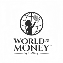 WORLD OF MONEY BY IRIS WANG logo
