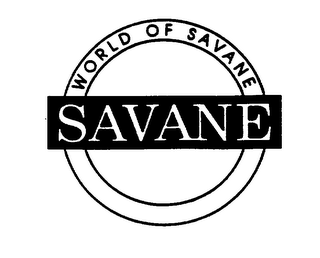 WORLD OF SAVANE SAVANE logo