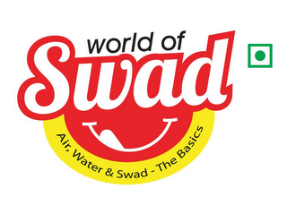 WORLD OF SWAD AIR, WATER & SWAD - THE BASICS logo