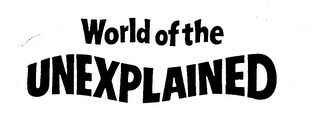 WORLD OF THE UNEXPLAINED logo
