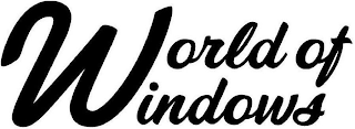 WORLD OF WINDOWS logo