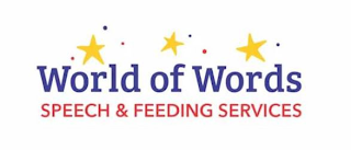 WORLD OF WORDS SPEECH & FEEDING SERVICES logo