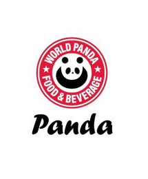 WORLD PANDA FOOD & BEVERAGE PANDA logo