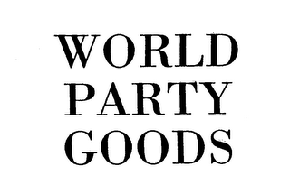 WORLD PARTY GOODS logo