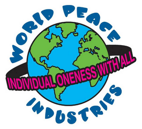 WORLD PEACE INDUSTRIES INDIVIDUAL ONENESS WITH ALL logo