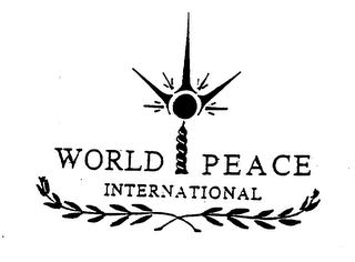 WORLD PEACE INTERNATIONAL logo