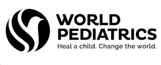 WORLD PEDIATRICS HEAL A CHILD. CHANGE THE WORLD. logo