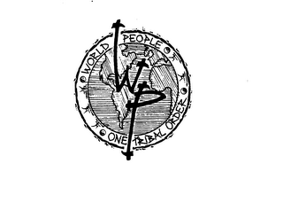 WORLD PEOPLE ONE TRIBAL ORDER, WP logo