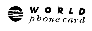 WORLD PHONECARD logo