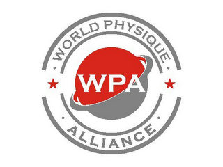 · WORLD PHYSIQUE · · ALLIANCE · WPA logo