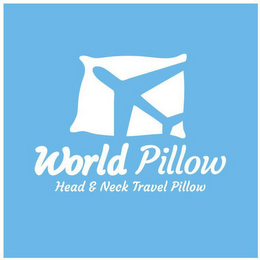 WORLD PILLOW HEAD & NECK TRAVEL PILLOW logo