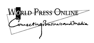 WORLD PRESS ONLINE CONNECTING BUSINESS AND MEDIA logo