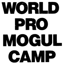 WORLD PRO MOGUL CAMP logo