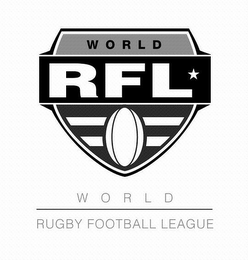 WORLD RFL WORLD RUGBY FOOTBALL LEAGUE logo
