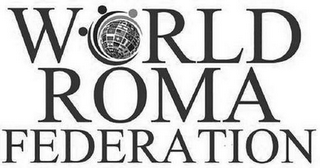 WORLD ROMA FEDERATION logo