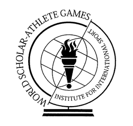 WORLD SCHOLAR-ATHLETE GAMES, INSTITUTE FOR INTERNATIONAL SPORT logo