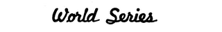 WORLD SERIES logo
