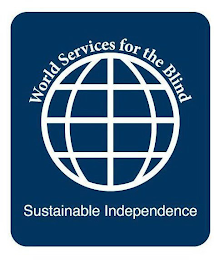 WORLD SERVICES FOR THE BLIND SUSTAINABLE INDEPENDENCE logo