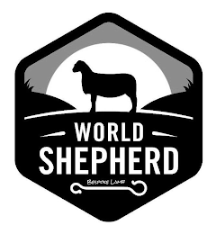 WORLD SHEPHERD, BESPOKE LAMB logo