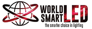 WORLD SMART LED THE SMARTER CHOICE IN LIGHTING logo