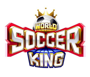 WORLD SOCCER KING logo
