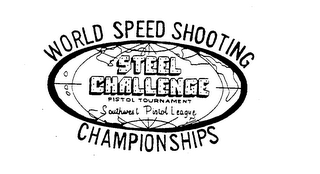 WORLD SPEED SHOOTING STEEL CHALLENGE PISTOL TOURNAMENT SOUTHWEST PISTOL LEAGUE CHAMPIONSHIPS logo