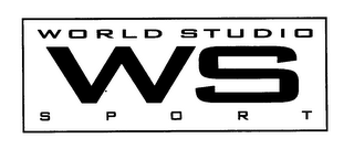 WORLD STUDIO WS S P O R T logo