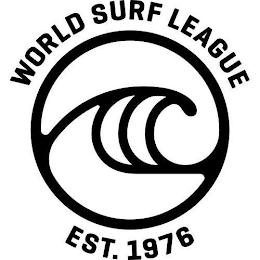 WORLD SURF LEAGUE EST. 1976 logo