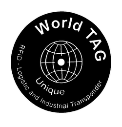 WORLD TAG UNIQUE RFID-LOGISTICS AND INDUSTRIAL TRANSPONDER logo