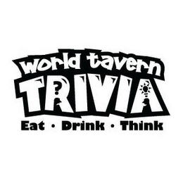 WORLD TAVERN TRIVIA EAT · DRINK · THINK logo