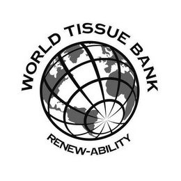 WORLD TISSUE BANK RENEW-ABILITY logo