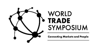 WORLD TRADE SYMPOSIUM CONNECTING MARKETS AND PEOPLE logo