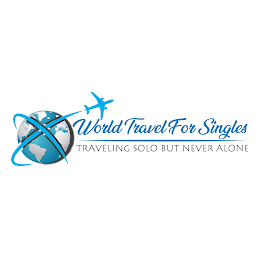 WORLD TRAVEL FOR SINGLES TRAVELING SOLO BUT NEVER ALONE logo