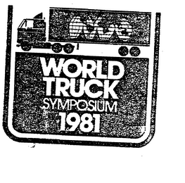 WORLD TRUCK EXPO 1981 logo