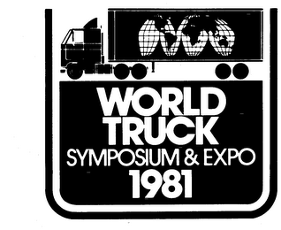 WORLD TRUCK SYMPOSIUM & EXPO 1981 logo