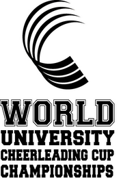 WORLD UNIVERSITY CHEERLEADING CUP CHAMPIONSHIPS logo