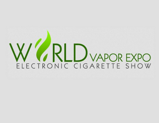 WORLD VAPOR EXPO ELECTRONIC CIGARETTE SHOW logo