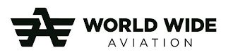 WORLD WIDE AVIATION A logo