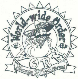WORLD-WIDE ORDER OF THE WORM - MONTE ALBAN MEZCAL logo