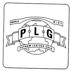 WORLD WIDE P L G PUTNAM LEATHER GOLD logo