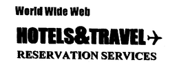 WORLD WIDE WEB HOTELS&TRAVEL RESERVATION SERVICES logo
