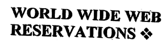 WORLD WIDE WEB RESERVATIONS logo