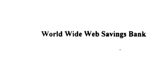 WORLD WIDE WEB SAVINGS BANK logo