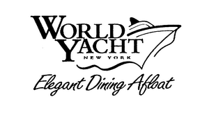 WORLD YACHT NEW YORK ELEGANT DINING AFLOAT logo