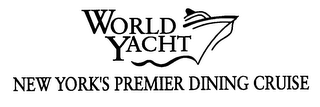 WORLD YACHT NEW YORK'S PREMIER DINING CRUISE logo