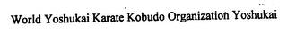 WORLD YOSHUKAI KARATE KOBUDO ORGANIZATION YOSHUKAI logo