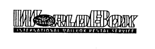 WORLDBOX INTERNATIONAL MAILBOX RENTAL SERVICE logo